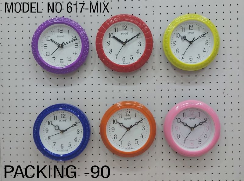Round M.No. 617 Office Wall Clock, for Home, Decoration, Specialities : Durable
