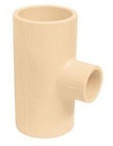 CPVC Reducer Tee, Size : 0.75inch x 0.50inch