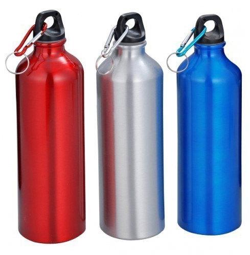 Plain stainless steel water bottle, Storage Capacity : 1ltr, 500ml