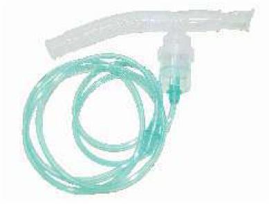 Silicone Nebulizer T Piece, for Hospital, Color : White, Green