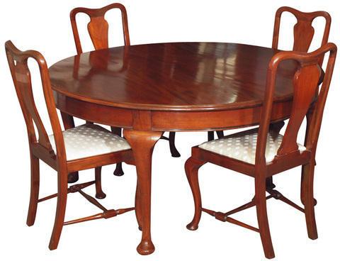 Wooden Round Dining Table, Color : Brown