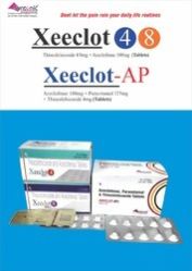 Aceclofenac Paracetamol and Thiocolchicoside Tablets