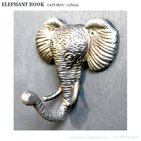 Cast Iron Elephant Hook
