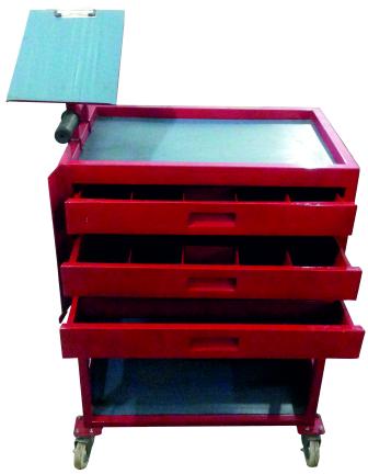 Semi Automatic Battery Stainless Steel Tools Trolley, for Moving Goods, Loading Capacity : 100-500kg