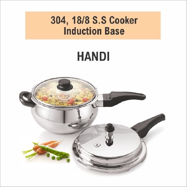 Induction Base Handi Pressure Cooker, Certification : ISI Certified