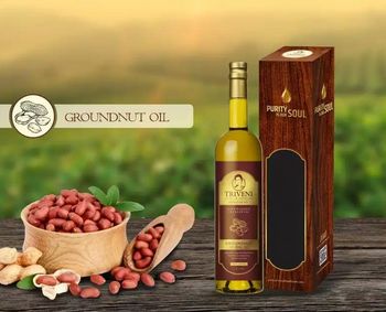 Cold pressed groundnut oil, for Cooking, Certification : FSSAI