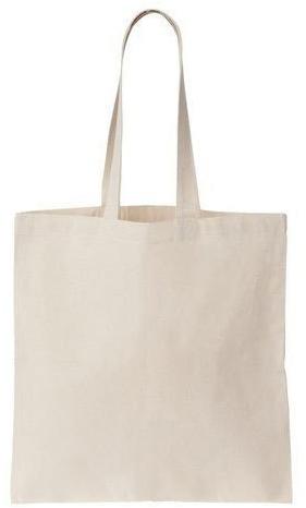 Plain cotton shopping bag, Handle Type : Loop Handle