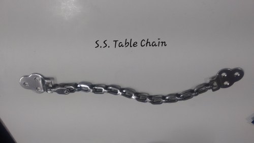 :Polished Stainless Steel Table Chain, Feature : Durable, Non Breakable, Optimum Quality, Rust Proof