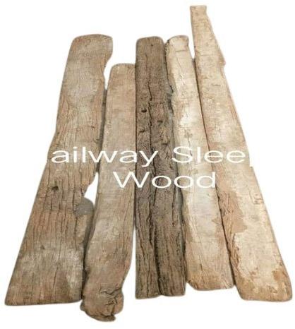 Railway Wooden Sleeper, Color : Brown