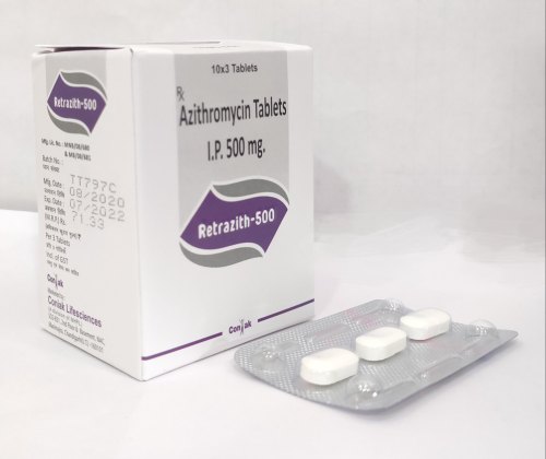 Azithromycin Tablets, Packaging Type : Blister