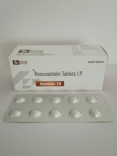 Rosuvastatin Tablets, Packaging Size : 10*10 Tablets