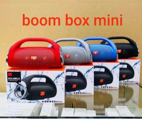 Boom Box Bluetooth Speaker, Color : Black