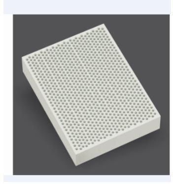 Rectangular Honeycomb Ceramic Filter, For Foundry, Packaging Type : Cartons