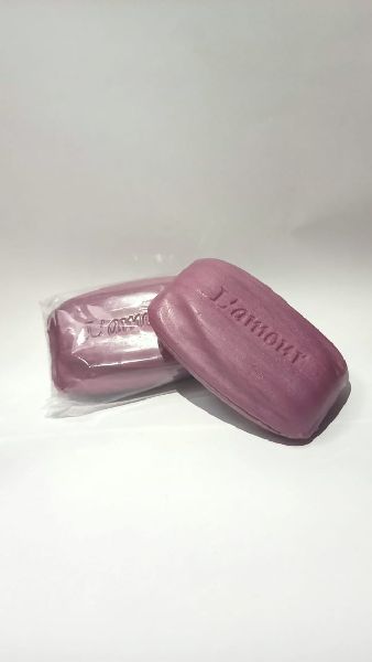 Oval Lavender Bath Soap, for Personal, Color : Purple