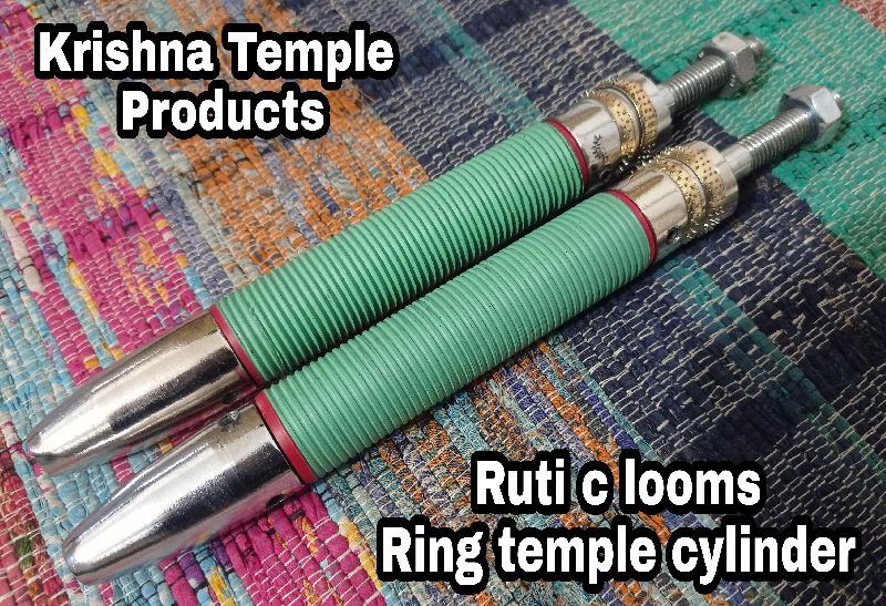 Ruti c looms ring temple cylinders with temple rubber barrel roll