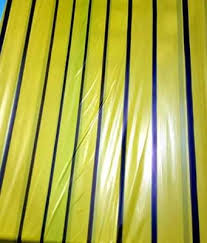 Plastic Striped Sheets