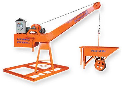 Monkey Crane, for Construction, Feature : Strong, Heavy Weight Lifting