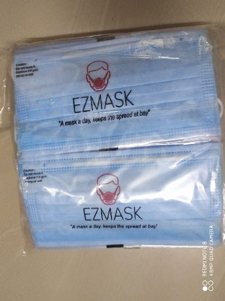 EZ 3 Ply Face Mask, SITRA Certified ( Individual Pack)