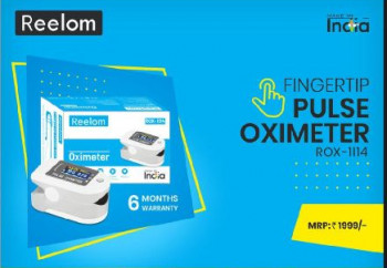 Fingertip Pulse Oximeter- Reelom-ROX-1114