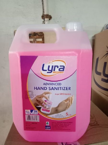 Hand Sanitizer 5 Ltr (Lyra Brand)