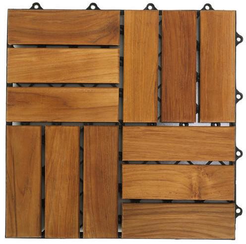 Glossy Wooden Floor Panel