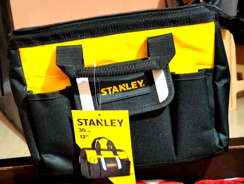 Pvc tool bag, Color : Black Yellow