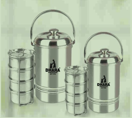 4-5 Container Home Food Stainless Steel Tiffin