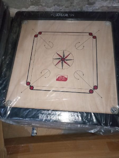 Square Polished Sheesham Wood Carrom board, for Decoration, Style : Antique