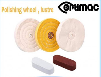 0-200 Gm Pure Cotton buff wheel, Packaging Type : Plastic bag