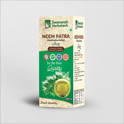 Herbal Neem Patra Juice, for Drinking, Form : Liquid