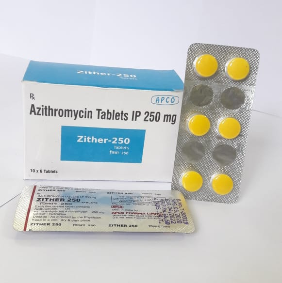 Azithromycin 250mg Tablets IP