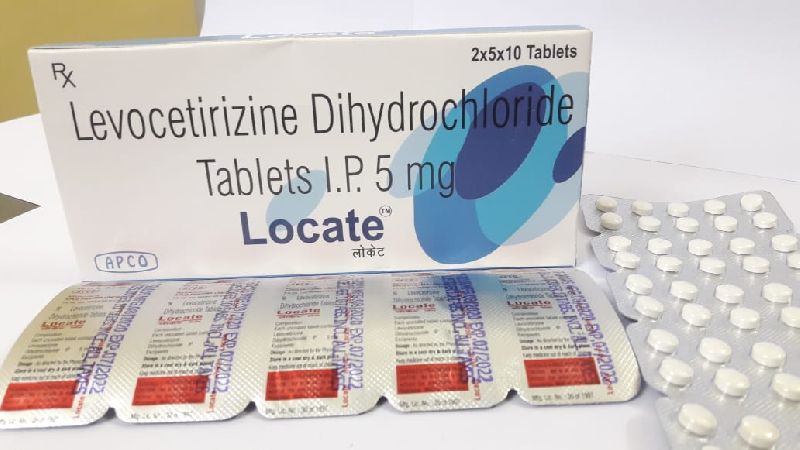 Levocetirizine Dihydrochloride 5mg Tablets IP