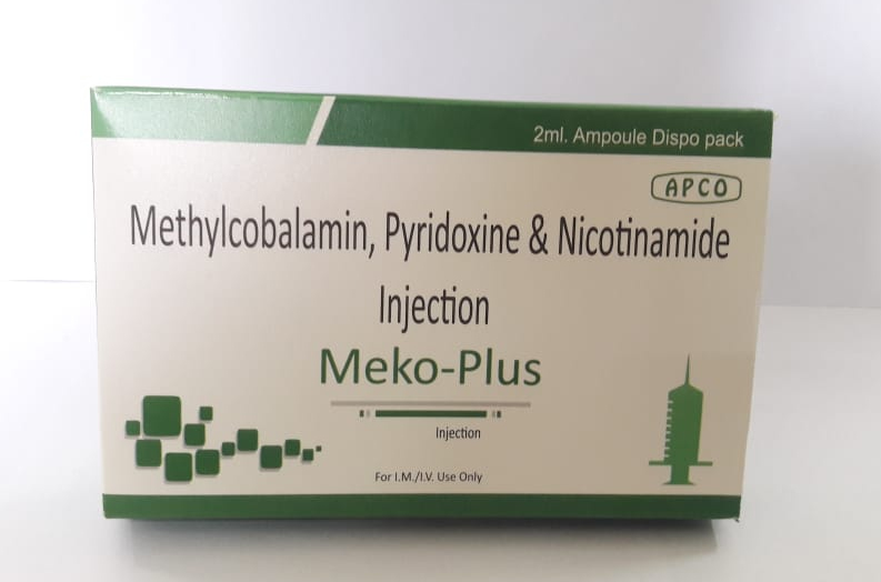 Methylcobalamin, Pyridoxine and Nicotinamide Injection, Packaging Size : 2ml. Ampoule Dispo Pack