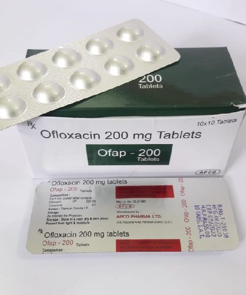 Ofap Ofloxacin 200mg Tablets