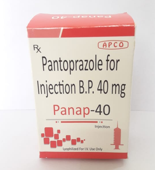 Panap Pantoprazole 40mg Injection