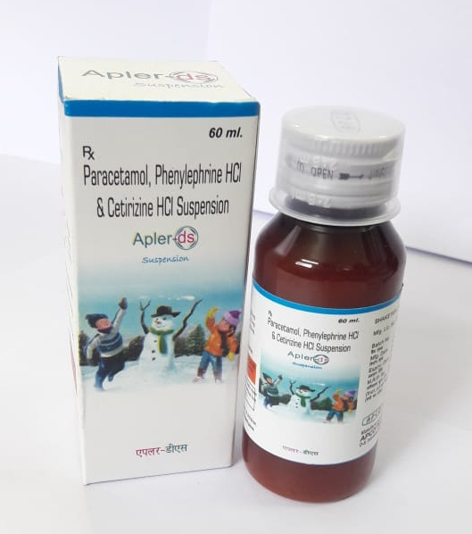 Paracetamol, Phenylephrine HCI and Cetirizine HCI Suspension