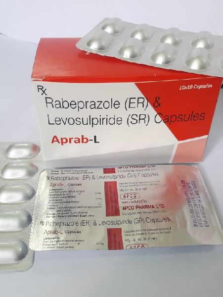 Rabeprazole (ER) and Levosulpiride (SR) Capsules
