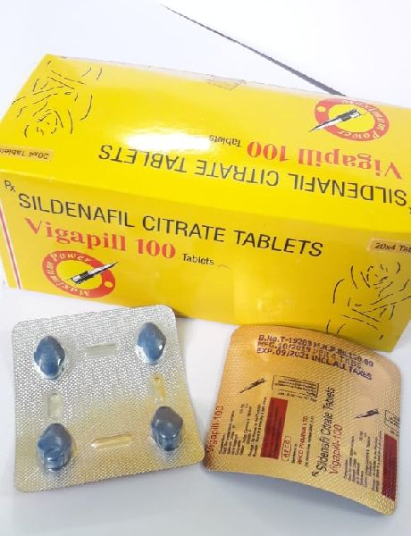 Vigapill Sildenafil Citrate 100mg Tablets