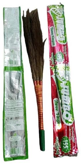 Nisha Grass Jumbo Floor Broom, Color : Brown