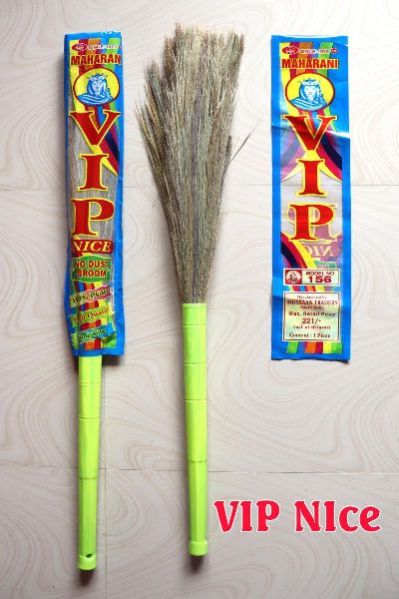 VIP Nice Grass Broom, For Cleaning, Pattern : Plain