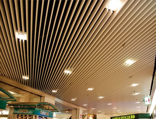 USG Boral Aluminum Industrial False Ceiling, Color : White