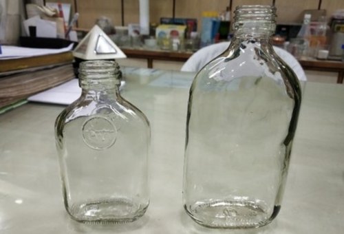 Flat Glass Bottle