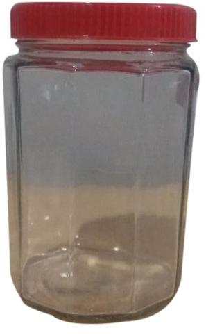Polished Plain Food Glass Jar, Capacity : 600 ml