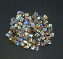 Oval Natural Blue Fire Labradorite Gemstone, for Jewellery, Size : Standard