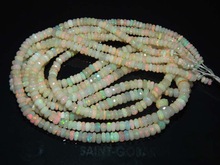 Glossy Opal Stone Natural Ethiopian Faceted Beads, for Clothing, Jewelry, Pattern : Plain