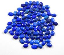 Round Polished Natural Lapis Lazuli Gemstone, for Jewellery, Size : Standard