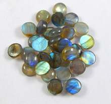 Polished Natural Round Cabochon Gemstone, for Jewellery, Size : Standard