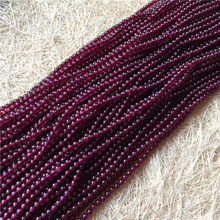 Glossy Rhodonite Garnet Beads, for Garments Decoration, Jewelry, Pattern : Plain