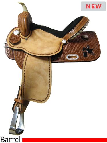 Western Barrel Horse Saddle