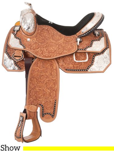 Western Show Horse Saddle